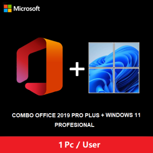 COMBO WINDOWS 11 PRO + OFFICE 2019 PRO PLUS